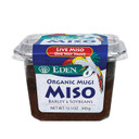 Eden Organic Mugi Miso Paste, Live Culture, Barley And Soybeans, Light And Versatile, Made In Japan, 12.1Oz (345G)