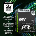 Efx Sports Joint Rehab Recovery Kit | Powered By Kre-Celazine® | For Mobility & Joint Health | 120 Capsules Kre-Alkalyn Creatine + 2 Oz Topical Cream