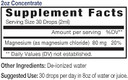 Eidon Liquid Magnesium Concentrate - Ionic Magnesium Drops Supplement For Adults, Men And Women, Supports Muscle Relaxation, Bioavailable, No Additives Or Preservatives - Magnesium Chloride, 2 Oz