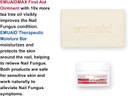Emuaid Emuaidmax Nail Fungus Eradicator Travel Kit - Emuaidmax Maximum Strength 0.5Oz With Therapeutic Moisture Bar Is Also Suitable For Cold Sores, Rashes, Psoriasis, Severe Boils And Bumps Nodules