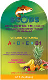 Emulsion De Scods Frutas Tropicales Cod Liver Oil Emulsion Tropical Fruits 200Ml Vitamin A + D + E & B1