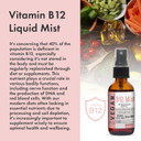Energy & Vitality Bundle Liquid Vitamin Spray Trio - B12 Methylcobalamin, Iron Bisglycinate, And D3 (Lichen) & K2 (Mk4 & Mk7), Non-Gmo, Gluten Free, Sugar-Free, 2 Fl Oz (60 Ml) 540 Days Supply