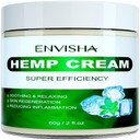 Envisha Hemp Cream - For Men And Women - Hydrating And Moisturizing - Body Cream For Skin - 2 Oz