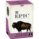 Epic Bison And Uncured Bacon Bites, Sweet And Savory, Whole30 Approved, Paleo Friendly, 8 Count, 20 Oz