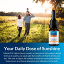 Equilife Vitamin D3 Liquid Drops, High Potency Vitamin D Liquid With Healthy Fats For Easy Digestion, Supports Immune Function And Overall Health, Gluten Free, Vegan, Non Gmo, 0.40 Fl Oz