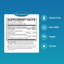 Euromedica Magnesium + P-5-P - Bone & Heart Health Support Supplement - Dietary Supplement With Vitamin B6, Zinc & Magnesium - Pyridoxal-5-Phosphate Vegan Capsule Supplement - 60 Capsules