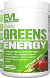 Evlution Greens And Superfoods Energy Drink Powder - Evl Super Greens Powder Smoothie Mix With Caffeine Spirulina Chlorella And Wheat Grass - Vegan - For Energy Focus And Immunity