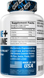 Evlution Nutrition L-Arginine + L-Citrulline - Endurance + Workout Performance Supplement - 1000Mg Complex - Vasodilation + Nitric Oxide Support - Vegan + Gluten Free Capsules - 60 Servings