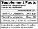 Evlution Nutrition Vitamin D3 + K2 - For Heart Health, Bone + Immune System Support - 5000 Iu Vitamin D + 3600 Iu Vitamin K - High Potency - Vegan & Gluten Free - 60 Servings - 60 Veggie Capsules