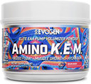 Evogen Amino K.E.M. - Eaa & Bcaa Powder Pump Volumizer | Bcaas Amino Acids Supplement For Blood Flow, Muscle Growth, & Hydration | Juicy Grape | 30 Servings