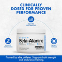 Evogen Beta-Alanine - Performance Enhancer | Boost Endurance, Delay Fatigue | Unflavored | 60 Servings