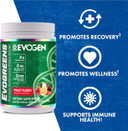Evogen Evogreens - Super Greens Powder | Promotes Recovery, Wellness & Immune Health | Greens Superfood Powder With Spirulina, Probiotics, Pomanox Pomegranate Extract | Berry | 30 Servings