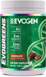 Evogen Evogreens | Premium Performance Greens Superfood, Spirulina, Pomegranate, Probiotics, Kale | 30 Servings (Chocolate, 30 Servings)