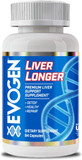 Evogen Liver Longer - Premium Liver Support Supplement | Detox, Health, & Repair | N-Acetyl L-Cysteine, Milk Thistle, Tudca | 84 Capsules