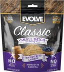 Evolve Classic Small Batch Oven Baked With Peanut Butter And Blueberry Biscuits Dog Treats, 16Oz