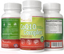 Extra Strength Coq10 Complex, Enhanced With Epa/Dha, Lecithin, Flaxseed And Vitamin E (180 Softgels)