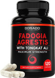 Fadogia Agrestis And Tongkat Ali (120 Count) Maximum Strength - Performance & Muscle Mass Support And L Citrulline (240 Count) L Arginine & Nitric Oxide For Performance For Workouts - Vegan & Usa Made