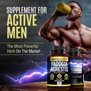 Fadogia Agrestis Supplement 900Mg (180 Capsules) - Made In Usa - 3 Month Supply - 3Rd Party Tested - Fadogia Agrestis Extract -Max Purity  100% Pure  Fadogia Agrestis Capsules