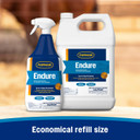 Farnam Endure Sweat-Resistant Fly Spray For Horses, Lasts Up To 14 Days, Protects Against Flies, Gnats, Mosquitoes, Ticks & Lice, 128 Oz