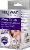 Feliway® Optimum 30 Day Cat Calming Refill For Pheromone Diffuser, 48Ml - Helps Reduce Common Signs Of Stress In Cats & Kittens, Enhanced Calming