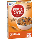 Fiber One Cereal, Original Bran, High Fiber Cereal Made With Whole Grain, 19.6 Oz