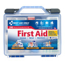 First Aid Only 290 Piece All-Purpose First Aid Kit With Magnetic Safety Light