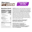 Fitcrunch Full Size Protein Bars, 6-Layer Baked Bar, 2G Of Sugar, Gluten Free & Soft Cake Core (12 Bars, Peanut Butter And Jelly)