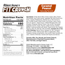Fitcrunch Snack Size Protein Bars, 6-Layer Baked Bar, 1G Of Sugar, Gluten Free & Soft Cake Core (9 Bars, Peanut Butter Cookie)