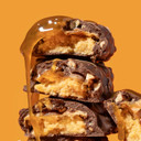 Fitcrunch Snack Size Protein Bars, 6-Layer Baked Bar, 1G Of Sugar, Gluten Free & Soft Cake Core (9 Bars, Peanut Butter Cookie)