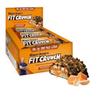 Fitcrunch Snack Size Protein Bars, 6-Layer Baked Bar, 3G Of Sugar, Gluten Free & Soft Cake Core (9 Bars, Chocolate Peanut Butter)