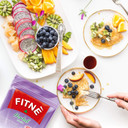 Fitne Green Tea Herbal Honey Lemon With Garcinia Senna Infusion Gentle Detox Cleanse High Antioxidant No Calories Stevia Sweetener, 60 Tea Bags