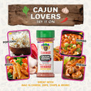 Flavor God 2 Bottles Cajun Lovers Seasoning Mix Natural Healthy Spice Blend For Grilling Chicken, Beef, Seafood, Vegetables, Salad, Tacos & Pizza, Kosher, Gluten & Dairy Free, Vegan Keto Friendly