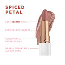 Flower Beauty Petal Pout Lipstick - Cruelty Free - Nourishing & Highly Pigmented Lip Color With Antioxidants (Bright Peony - Cream)