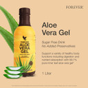 Forever Living - Aloe Vera Gel, Pure Inner Leaf Juice, 99.7% Aloe Content, Preservative-Free, 33.8 Fl Oz