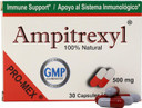 Formula 100% Natural, Helps You Support Your Immune System, Antioxidant, 30 Capsules, 500 Mg, Box