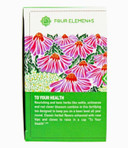 Four Elements 4E To Your Health Tea, Blend With Nettles, Echinacea And Elderflower For Immune System Support, 100% Organic Herbal Tea, 16 Teabags, 1.2 Oz