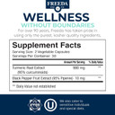 Freeda Turmeric Curcumin With Black Pepper | High Potency Curcumin Supplement With 95% Curcuminoids | Turmeric Capsules For Joint Support & Mobility | Non-Gmo, Vegan, Kosher | 120 Capsules