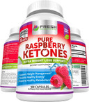 Fresh Healthcare Pure 100% Raspberry Ketones Max 1000Mg Per Serving - 3 Month Supply Non Gmo - Advanced Weight Loss Support - 180 Capsules