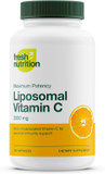 Fresh Nutrition Liposomal Vitamin C - 2000Mg Dna Verified & Potent Vit C (From Ascorbic Acid) Swallow Or Pour Powder Into A Drink, All Natural Vegan Friendly, Non-Gmo, Gluten-Free, Dairy-Free
