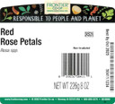 Frontier Bulk Rose Petals, Red, 8 Ounce