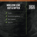 Frontier Co-Op Dried Mullein Leaf, Kosher | 16 Oz Bulk Bag | Mullein Loose Leaf, For Tea Bags, Mullein Gummies, Extract, Capsules - Verbascum Thapsus