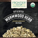 Frontier Co-Op Organic Wormwood Herb, 1Lb Bulk Bag, Cut And Sifted - Artemisia Absinthium | Wormwood Tea And Herbal Uses, Kosher