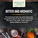 Frontier Co-Op Organic Wormwood Herb, 1Lb Bulk Bag, Cut And Sifted - Artemisia Absinthium | Wormwood Tea And Herbal Uses, Kosher