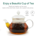 Fullchea - Black Dragon Pearl Tea - Special Yunnan Black Tea - Loose Leaf Tea - Medium Caffeine - Mild Flavor Mellow Tastes - 4Oz / 113G