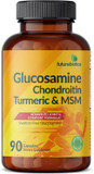Futurebiotics Glucosamine Chondroitin Turmeric & Msm Advanced Joint Formula, Supports Healthy Joints & Mobility - Non-Gmo, 60 Capsules