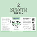 Fws Liquid Zinc Supplement For Men Women Kids, Organic Non-Gmo Vegan, Ionic Zinc Sulfate Drops, Immune System Boost Healthy Skin Support Overall Wellness, 60 Day Supply, 4 Oz