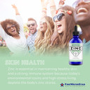 Fws Liquid Zinc Supplement For Men Women Kids, Organic Non-Gmo Vegan, Ionic Zinc Sulfate Drops, Immune System Boost Healthy Skin Support Overall Wellness, 60 Day Supply, 4 Oz