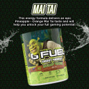 G Fuel Shrek Swamp Water Energy Drink Powder, Pre Workout Caffeine Mix For Gaming, Sugar Free Focus Amino, Vitamin + Antioxidants, 9.9Oz (Mai Tai, 40 Servings)