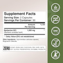 Gade Nutrition Berberine Supplement | Berberine Hci 1200Mg Per Serving - Top Choice Vegetable Capsules, Gluten Free, Non-Gmo, Dairy Free - Made In Usa
