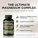 Gade Nutrition Magnesium Complex 10 In 1 With Magnesium Glycinate, Citrate, Malate, Oxide, Taurate, Aspartate, Gluconate Ascorbate Lactate Carbonate Zinc Copper Manganese & Vitamin C B1 B2 B6